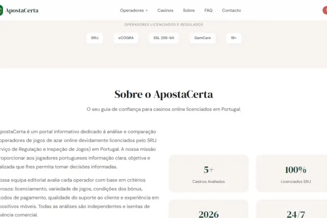ApostaCerta editorial overview
