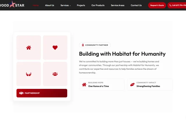 Wood Star community partnership